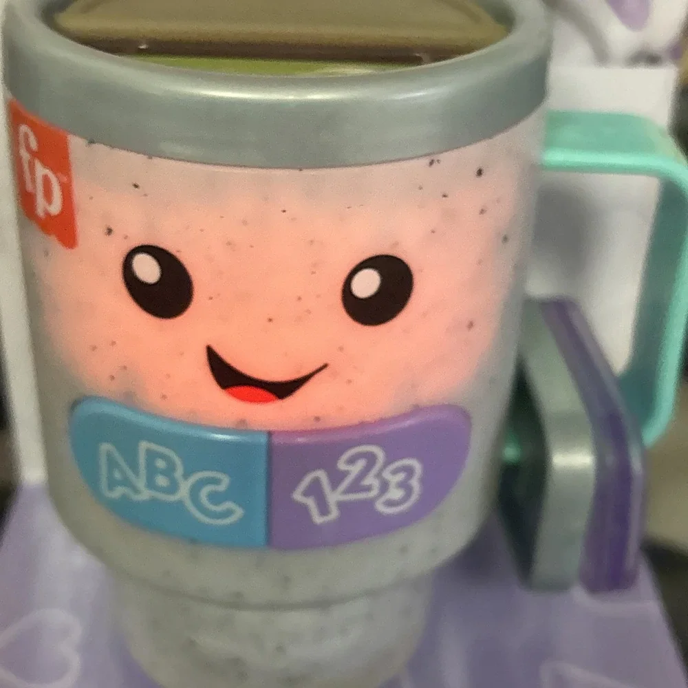 Brand New Fisher-price Laugh And Learn Wake Up & Learn Coffee Mug